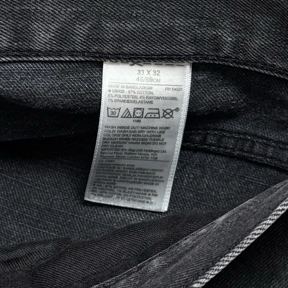 Banana Republic Slim Dark Gray Jeans Capsule Comfort Preppy Chic Minimalist 33